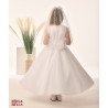 Sweetie Pie First Holy Communion White Dress Style RB652
