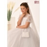 Sweetie Pie First Holy Communion White Dress Style RB653
