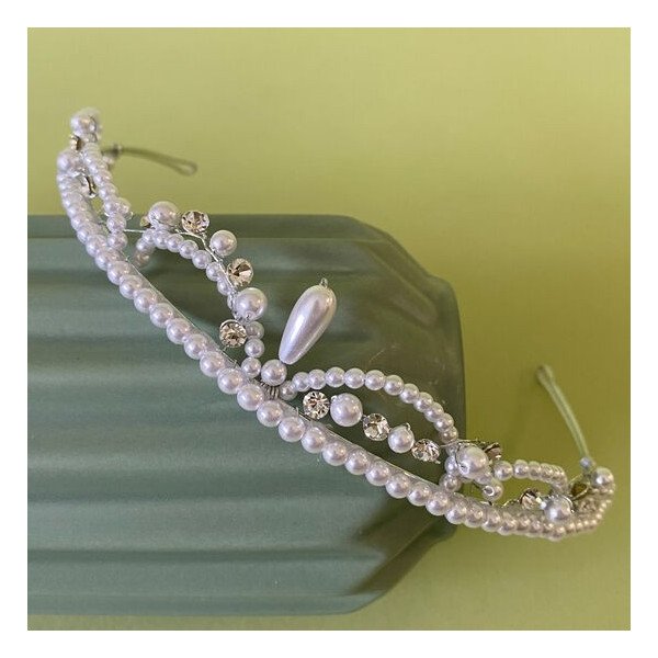 Silver First Holy Communion Tiara Style LM237WTSI