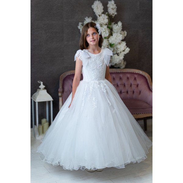 Sweetie Pie First Holy Communion White Dress Style 5016 Sweetie Pie First Holy Communion White Dress Style 5016