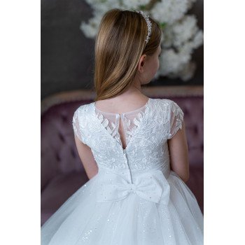 Sweetie Pie First Holy Communion White Dress Style RB669