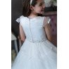 Sweetie Pie First Holy Communion White Dress Style RB664L