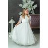White First Holy Communion Dress Style IS24686
