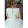 JOAN CALABRESE WHITE TEA-LENGTH FIRST HOLY COMMUNION DRESS STYLE PJ-14