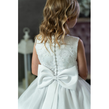 White First Holy Communion Dress Style 2307