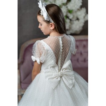 Sweetie Pie First Holy Communion Ivory Dress Style 5006