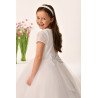 White First Holy Communion Dress Style MIA