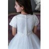 White First Holy Communion Dress Style LWCD78