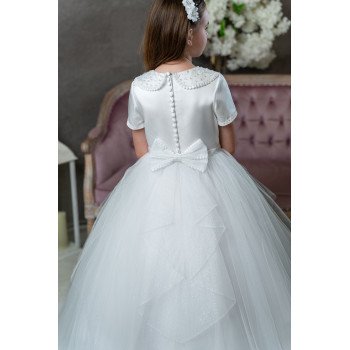 White First Holy Communion Dress Style ROME