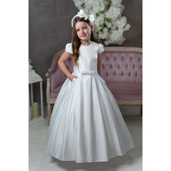 Sweetie Pie First Holy Communion White Dress Style SR708 Sweetie Pie First Holy Communion White Dress Style SR708
