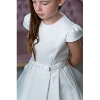 Sweetie Pie First Holy Communion White Dress Style SR708