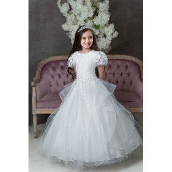 White First Holy Communion Dress Style VIENNA