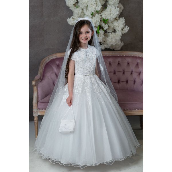 Sweetie Pie First Holy Communion Ivory Dress Style RB627 Sweetie Pie First Holy Communion Ivory Dress Style RB627