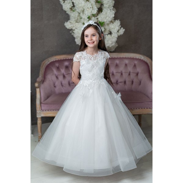 Sweetie Pie First Holy Communion Ivory Dress Style RB667 Sweetie Pie First Holy Communion Ivory Dress Style RB667
