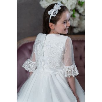 Sweetie Pie First Holy Communion Ivory Dress Style SR725