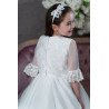 Sweetie Pie First Holy Communion Ivory Dress Style SR725