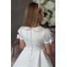 PAULA'S COMMUNION WHITE TEA-LENGTH FIRST HOLY COMMUNION DRESS STYLE PJ-31