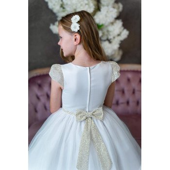 White First Holy Communion Dress Style ELIZA
