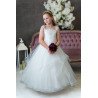 Ivory First Holy Communion Dress Style FL903
