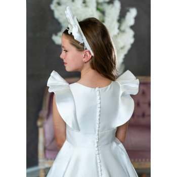 White First Holy Communion Dress Style BERLIN
