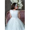 White First Holy Communion Dress Style IRIS BIS