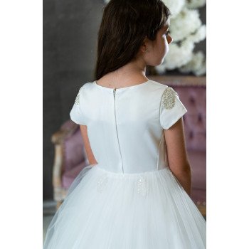 White First Holy Communion Dress