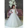 Ivory Long Sleeves First Holy Communion Dress