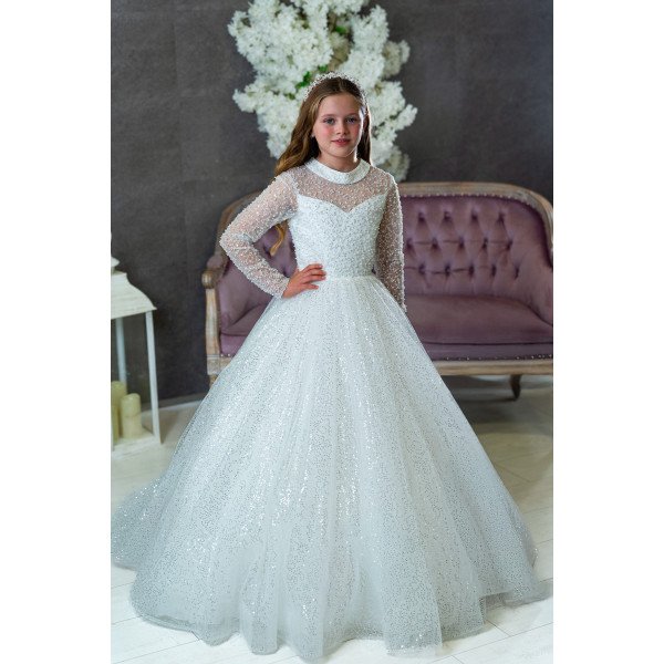 Ivory First Holy Communion Dress
