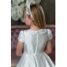  PAULA'S COMMUNION WHITE TEA-LENGTH FIRST HOLY COMMUNION DRESS