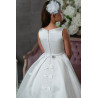 JOAN CALABRESE WHITE TEA-LENGTH FIRST HOLY COMMUNION DRESS