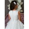 PAULA'S COMMUNION WHITE TEA-LENGTH FIRST HOLY COMMUNION DRESS PAULA'S COMMUNION WHITE TEA-LENGTH FIRST HOLY COMMUNION DRESS