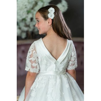 White First Holy Communion Dress