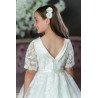 White First Holy Communion Dress