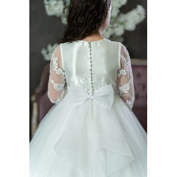 White First Holy Communion Dress