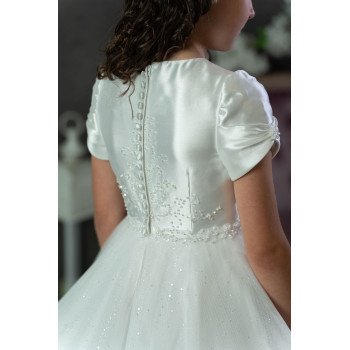 White First Holy Communion Dress