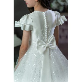 White First Holy Communion Dress