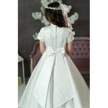 White First Holy Communion Dress
