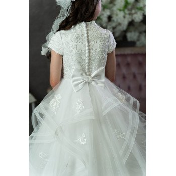 White First Holy Communion Dress