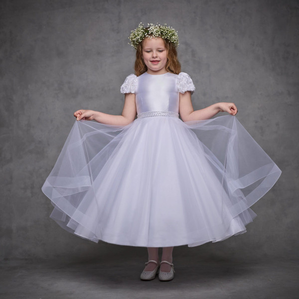 White First Holy Communion Dress White First Holy Communion Dress