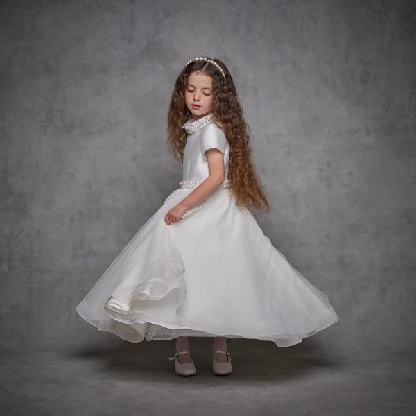 Ivory First Holy Communion Dress Ivory First Holy Communion Dress
