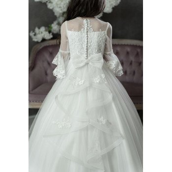 White First Holy Communion Dress