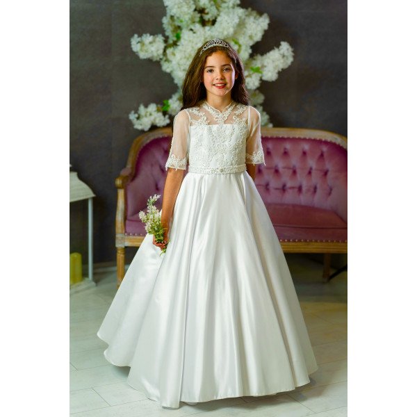 Ivory First Holy Communion Dress