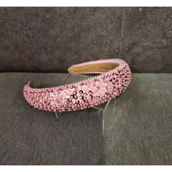 Pink Confirmation Headband