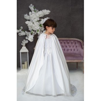 Handmade White First Holy Communion Cape
