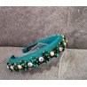 Green Confirmation Headband