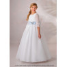 Carmy Ivory/Blue First Holy Communion Dress 