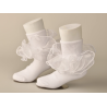 White First Holy Communion Socks