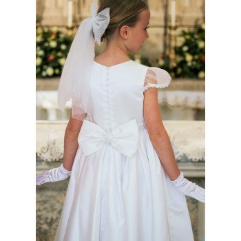 White First Holy Communion Dress