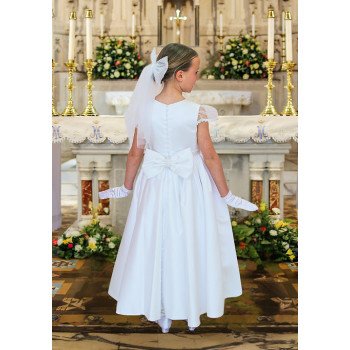 White First Holy Communion Dress