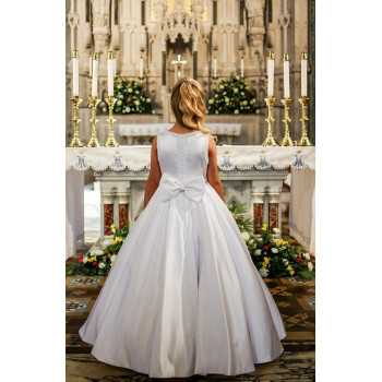 White First Holy Communion Dress
